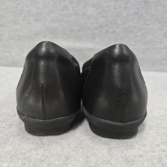 Clarks Black Sara Bay Flats Size 8 - Picture 5 of 9